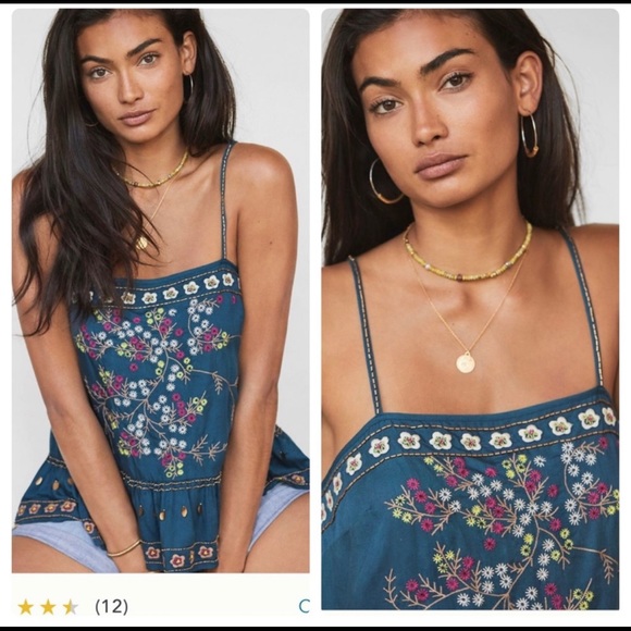 Anthropologie Tops - NWOT Anthropologie Luzia Cropped Cami